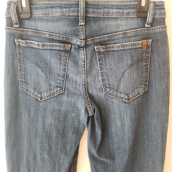 Joe's Jeans Mid-Rise Boot Cut Lilly Blue Stretch Womens Size 27 (29x29) - Picture 6 of 16